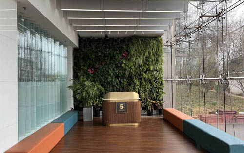 果荳文创园大堂